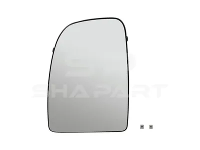 12.83403 Mirror glass, main mirror, left, heated, W: 191 mm, H: 264 mm