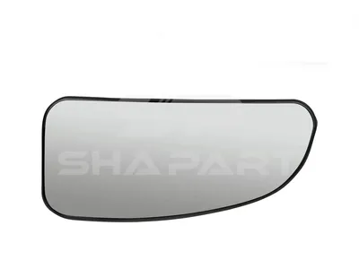12.83410 Mirror glass, wide view mirror, right, heated, W: 118 mm, H: 188 mm