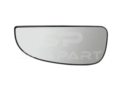 12.83501 Mirror glass, wide view mirror, left, W: 118 mm, H: 188 mm