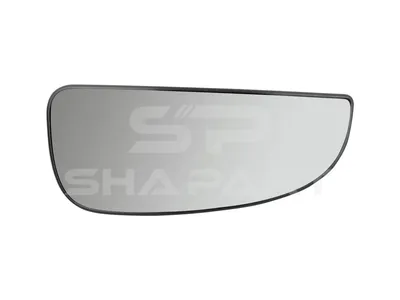 12.83502 Mirror glass, wide view mirror, right, heated