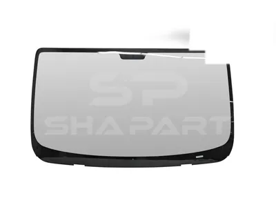 12.84005SP Windshield, tinted green, wooden box, L: 1761 mm, W: 1011 mm