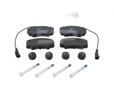 12.93104 Disc brake pad kit, with sensor, W: 109.5 mm, S: 19.1 mm, H: 50 mm