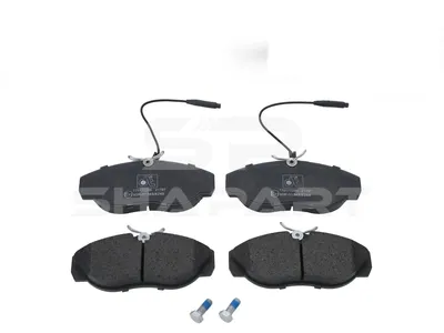 12.93106 Disc brake pad kit, W: 145 mm, S: 19.7 mm, H: 60.9 mm