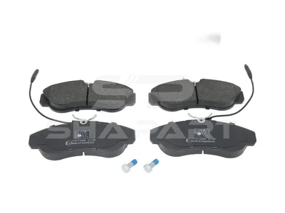 12.93108 Disc brake pad kit, W: 160 mm, S: 19.5 mm, H: 64.3 mm
