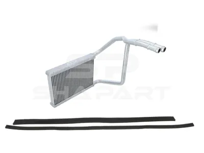 13.00214 Heat exchanger, L: 149 mm, W: 238 mm, T: 26 mm