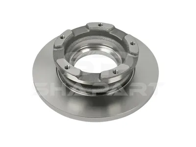13.31006 Brake disc, D: 280 mm, 5 bores, P: 160 mm, M10 x 1,5, d: 96 mm, H: 69 mm, S: 16 mm, s: 13 mm
