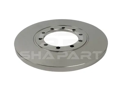 13.31007 Brake disc, D: 280 mm, 10 bores, P: 124 mm, d: 107.5 mm, S: 16 mm, s: 13 mm