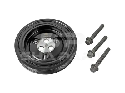 13.43578 Pulley, crankshaft, with screws, D: 167 mm