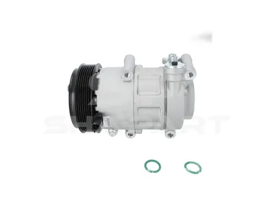 13.72000 Compressor, air conditioning, oil filled, 12 V, 7 PK, DP: 130 mm