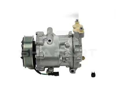 13.72002 Compressor, air conditioning, oil filled, 12 V, 7 PK, DP: 110 mm
