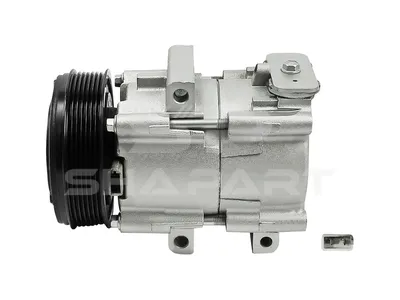 13.72003 Compressor, air conditioning, oil filled, 12 V, 7 PK, DP: 129 mm