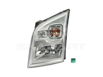 13.77006 Headlamp, left, mechanical height control, H4