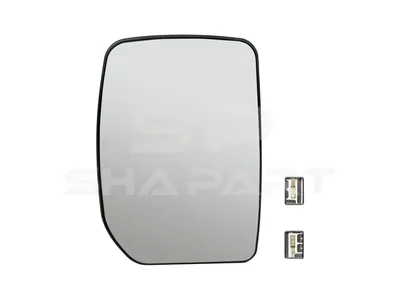 13.83052 Mirror glass, main mirror, right, electrical