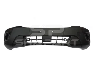 13.87027 Bumper, front, black