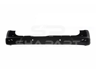 13.87033 Bumper, rear, black