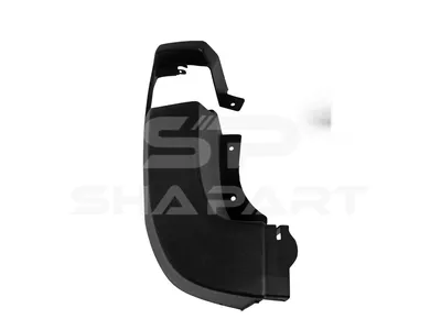 13.87050 Bumper corner, rear, left, grey