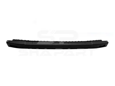 13.87054 Bumper, rear, center, black