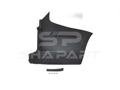 13.87059 Bumper corner, rear, right, grey