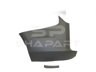 13.87064 Bumper corner, rear, left, grey