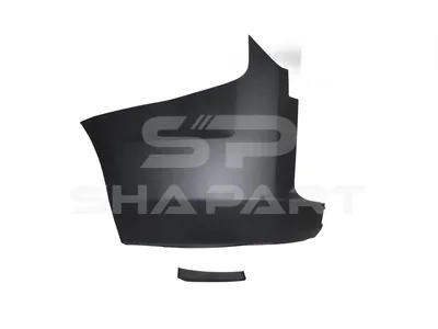 13.87066 Bumper corner, rear, left, primed