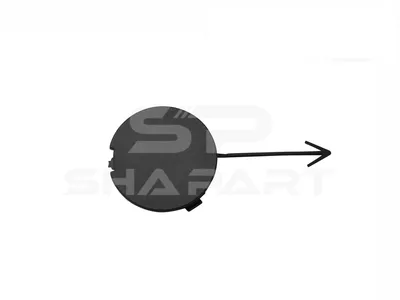 13.87103 Bumper cover, rear, grey
