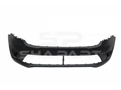 13.87505 Bumper, front, black