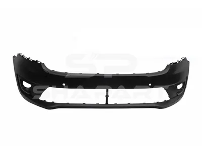 13.87508 Bumper, front, black