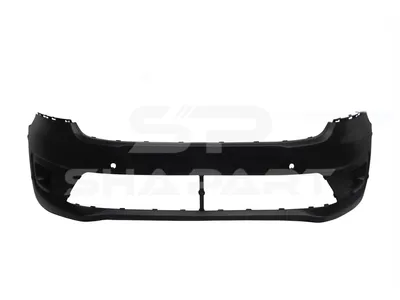 13.87509 Bumper, front, black