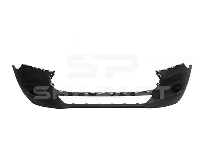 13.87522 Bumper, front, black