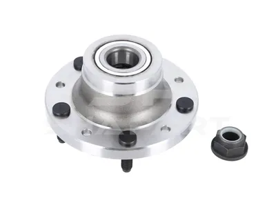 13.92103 Wheel hub, with nut, d: 37 mm, D: 193 mm, 5 bores, H: 78 mm