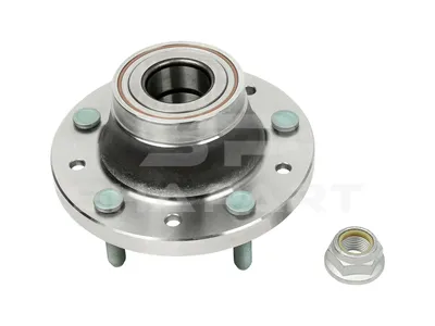 13.92109 Wheel hub, with nut, d: 45 mm, D: 198.5 mm, 5 bores