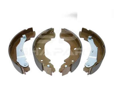 13.93125 Brake shoe kit, with linings, D: 254 mm, W: 52 mm