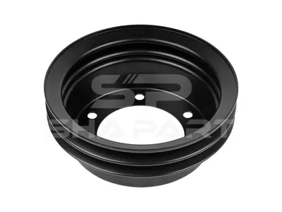 1.11101 Pulley, d: 100 mm, P: 130 mm, DP: 210 mm, W: 83 mm, 2 grooves