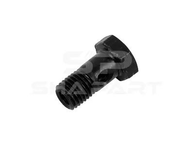 1.12121 Hollow screw, M8 x 1, Lu: 16 mm, SW: 12, L: 20 mm