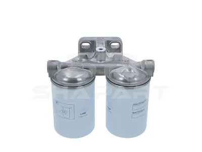 1.12126 Fuel filter, complete, d: 62 mm, D: 76 mm, M16 x 1,5, M14 x 1,5, H: 120 mm