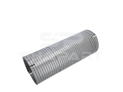 1.12321 Flexible pipe, D: 119 mm, L: 284 mm, S: 2 mm