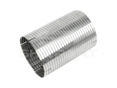 1.12821 Flexible pipe, d: 115 mm, D: 119 mm, L: 172 mm, S: 2 mm