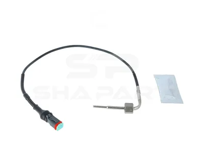 1.12900 Exhaust gas temperature sensor, M14 x 1,5, SW: 17, L: 580 mm, L: 510 mm, α: 90 °, 2 poles