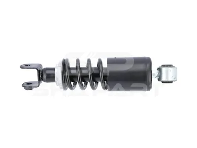 1.14316 Cabin shock absorber, D1: 87.5 mm, D2: 40 mm, b1: 15 mm, b2: 14 mm, M14, Lmin: 277 mm, Lmax: 379 mm