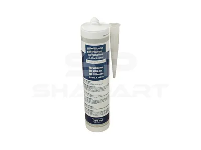 1.16290 Silicone sealing compound, black, 310 ml, Tmin: -40 °C, Tmax: 250 °C