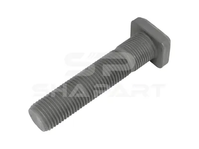 1.17131 Wheel bolt, 7/8" x 11 BSF, LTh: 80 mm, Lu: 102 mm, W1: 30 mm, W2: 36 mm, 10.9