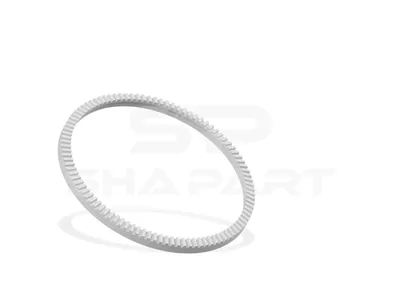 1.17166 ABS ring, d: 176 mm, D: 192 mm, H: 13 mm, 100 teeth