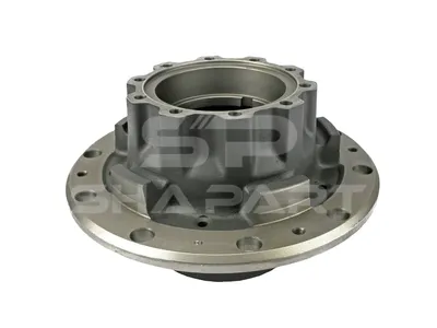 1.17303 Wheel hub, without bearings, d1: 146.9 mm, d2: 146.9 mm, D: 375 mm, 10 bores, b: 22.3 mm, P: 335 mm, H: 210 mm