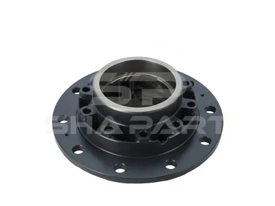 1.17360 Wheel hub, without bearings, d1: 165 mm, d2: 165 mm, D: 385 mm, 10 bores, b: 24 mm, H: 168.5 mm
