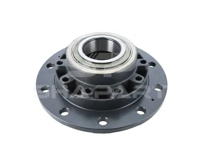 1.17367 Wheel hub, with bearing, d1: 165 mm, d2: 165 mm, D: 385 mm, 10 bores, b: 24 mm, H: 168.5 mm