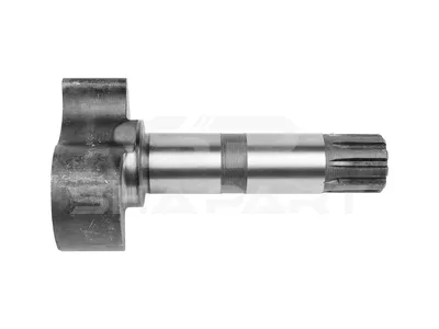 1.18179 Brake camshaft, left, D: 38 mm, SAE 1 1/2'' 10, L1: 199.5 mm, L2: 40 mm, L3: 148.5 mm, 10 teeth