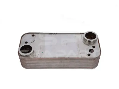 1.18421 Oil cooler, retarder, L: 411 mm, W: 176 mm, T: 99 mm
