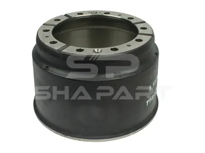 1.18700 Brake drum, D: 413 mm, 10 bores, b: 23.5 mm, P: 335 mm, d: 295 mm, H: 296 mm, B: 216 mm