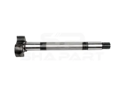 1.18791 Brake camshaft, left, D: 44 mm, SAE 1 1/2'' 10, L1: 476 mm, L2: 34 mm, L3: 422.5 mm, 10 teeth