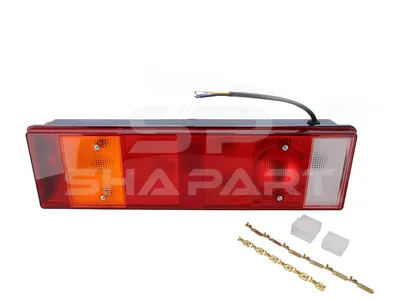 1.21247 Tail lamp, right, 24 V, P21W, R5W, L: 464 mm, H: 130 mm
